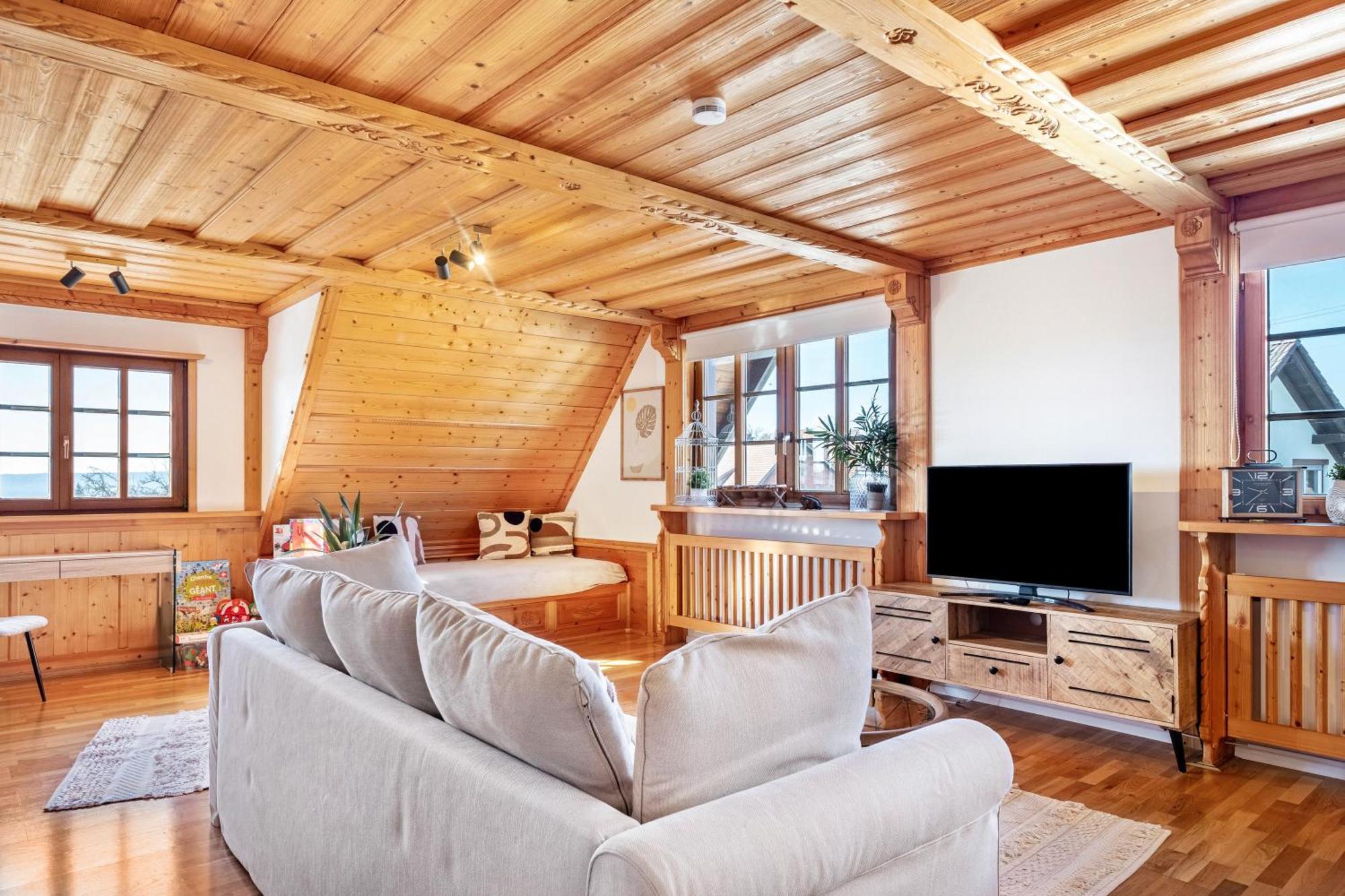 Landhaus Alpenpanorama über der Wutachschlucht Löffingen Exterior foto
